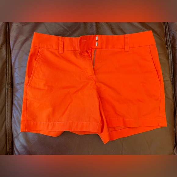 LOFT Pants - Ann Taylor Loft 4” Orange Shorts